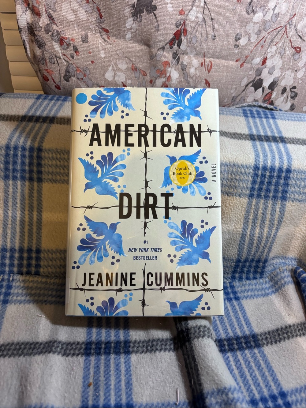 Jeanine Cummins "American Dirt" hardcover- library withdrawn